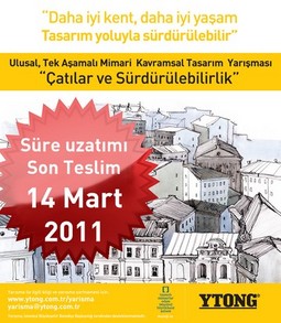 Ytong'un “Çatılar ve Sürdürülebilirlik” Temalı Mimari Tasarım Yarışması'nın Süresi Uzatıldı