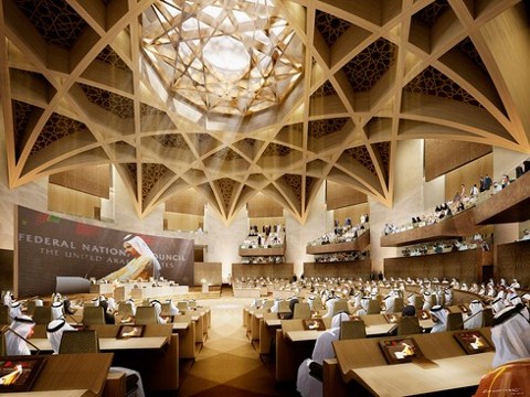 Abu Dhabi Parlamento Kompleksini, Los Angeles'li Ehrlich Architects Yapacak
