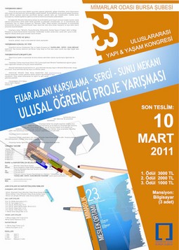 Karşılama - Sergi - Sunu Mekanı Ulusal Öğrenci Mimari Proje Yarışması