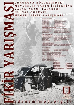 Çukurova Bölgesindeki Mevsimlik Tarım İşçilerine Yaşam Alanı Tasarımı Ulusal Öğrenci Mimari Fikir Yarışması