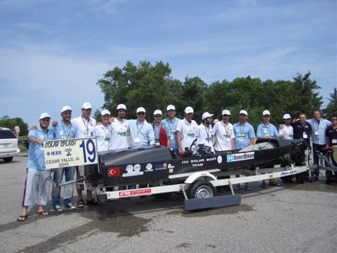 DemirDöküm Sponsorluğundaki İTÜ Güneş Teknesi Dünya Üçüncüsü