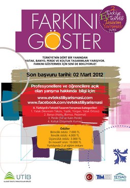 2. Türkiye Ev Tekstili Tasarım Yarışması