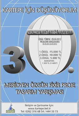 Kartepe için Düşünüyorum - 30. Meridyen Özgün Fikir Proje Tasarımı Yarışması