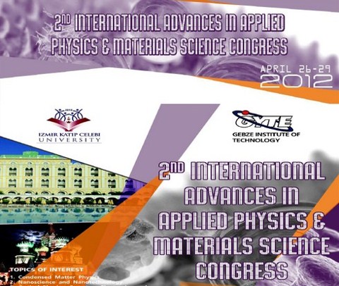"2. Uygulamalı Fizik ve Malzeme Bilimlerinde Gelişmeler Kongresi"