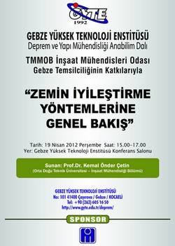 "Zemin İyileştirme Yöntemlerine Genel Bir Bakış"