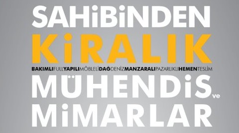 Sahibinden Kiralık Mühendis ve Mimarlar