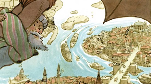 Charles Vess’in İstanbul’u ÇEKÜL Vakfı’nda Sergileniyor: Çiztanbul