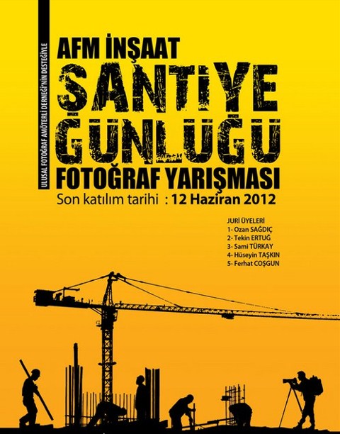 AFM İnşaat'tan 'Şantiye Günlüğü' Fotoğraf Yarışması
